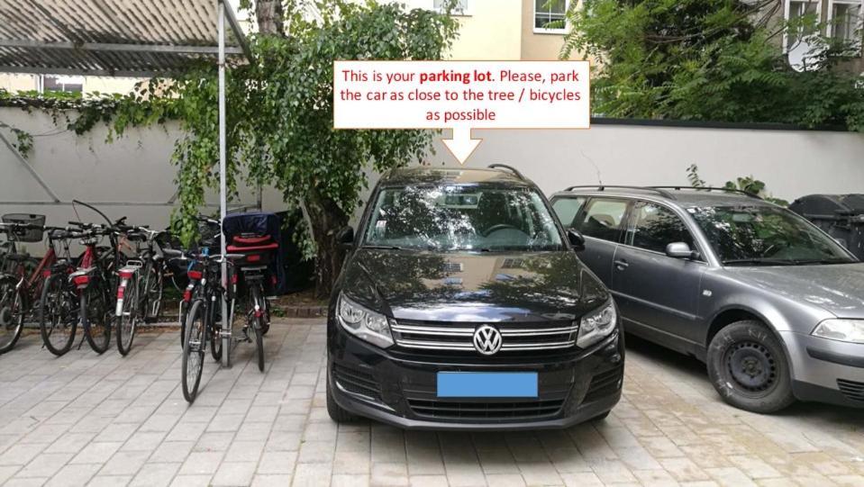 Studio U Parkplatz, Zentrale Ruhelage Neben Grunoase Apartment Wina Bagian luar foto